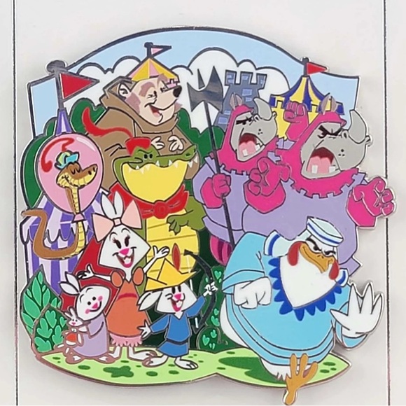 Disney Parks Robin Hood Supporting Cast trading pin - Picture 1 of 3